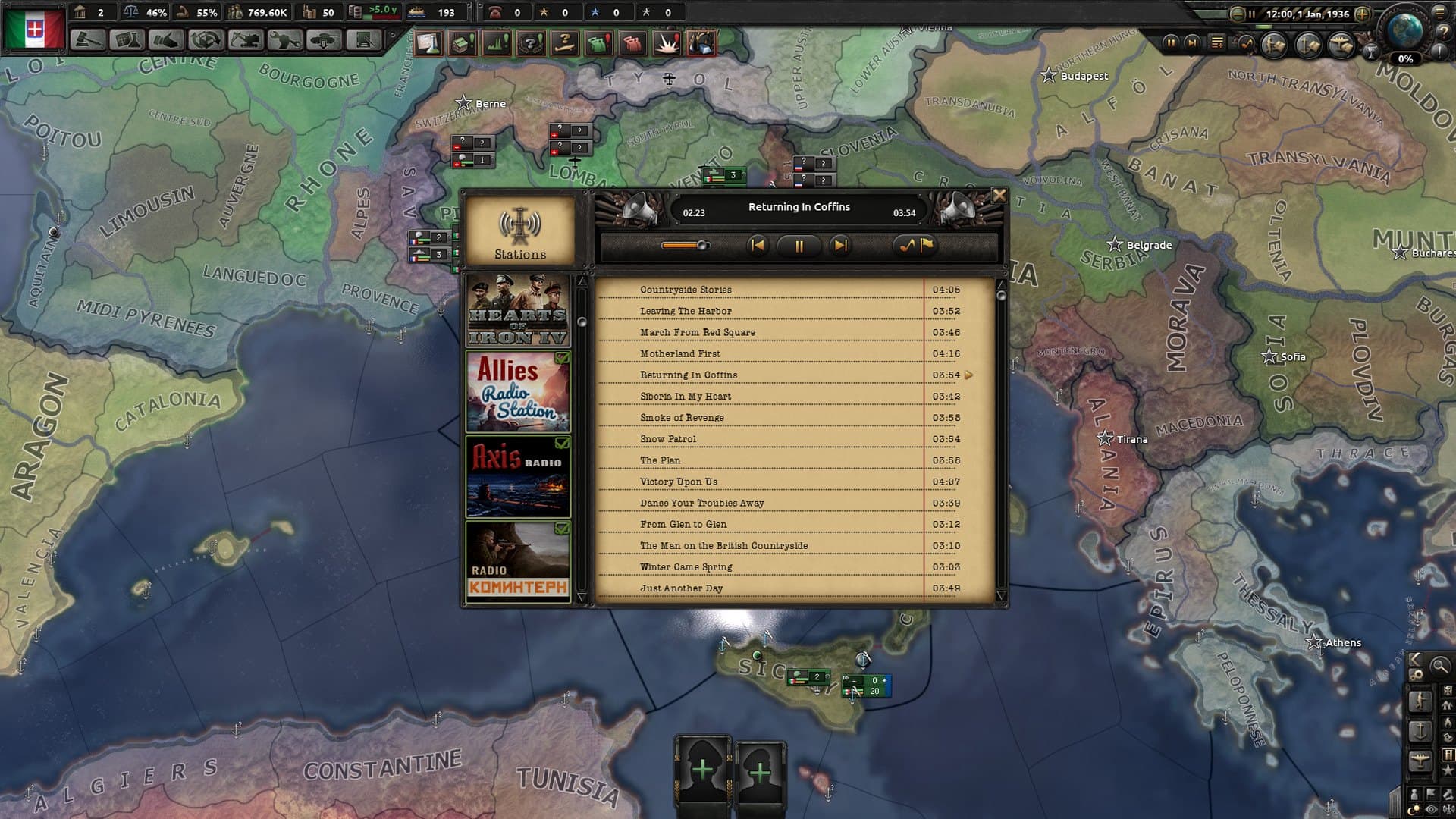Hearts of Iron IV - Radio Pack DLC PC Steam CD Key - Image 2